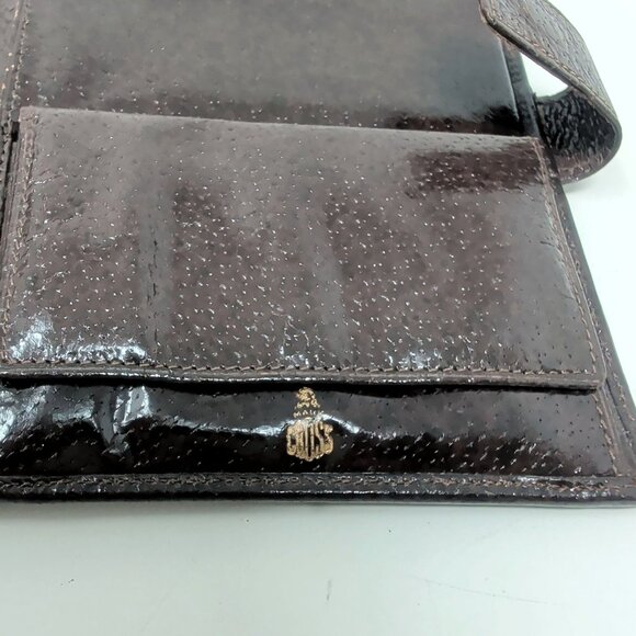 Vintage Mark Cross Wallet Leather Brown - Picture 7 of 11